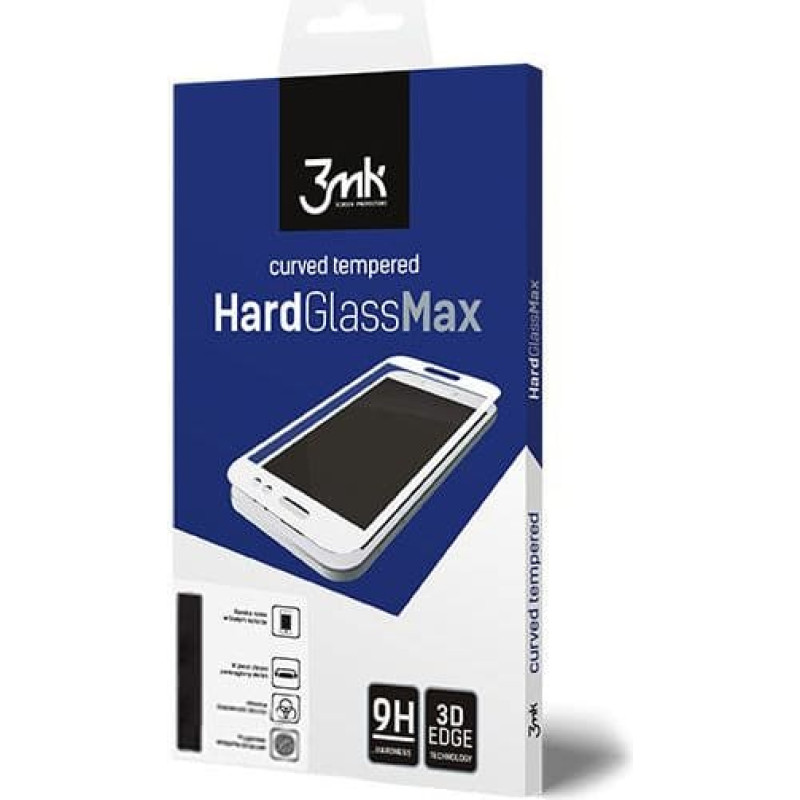 3MK 3MK HardGlass Max iPhone XR black, FullScreen Glass