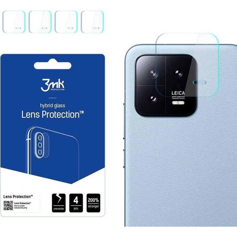 3MK 3MK Lens Protect Xiaomi 13 Camera lens protection 4pcs