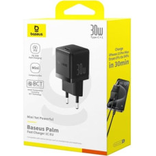 Baseus Palm USB C Ladegerät 30W EU schwarz
