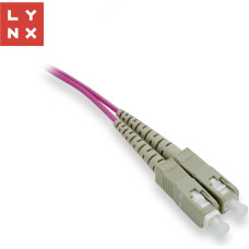 Lynx Cs LYNX duplexní patch kabel MM, OM4, SC/SC, 50/125µm, 15m