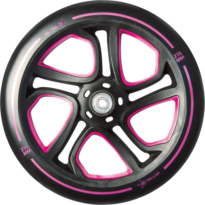 Muuwmi Aluminum Scooter Pro 215 mm (black/pink)