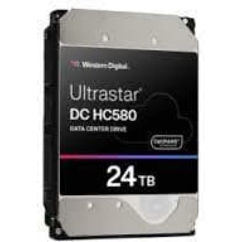 Western Digital HDD|WESTERN DIGITAL ULTRASTAR|Ultrastar DC HC580|24TB|SATA|512 MB|7200 rpm|3,5"|0F62796