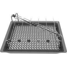 Neff Air Fry Grill Set Z11CG10X1, baking tray anthracite, enamelled