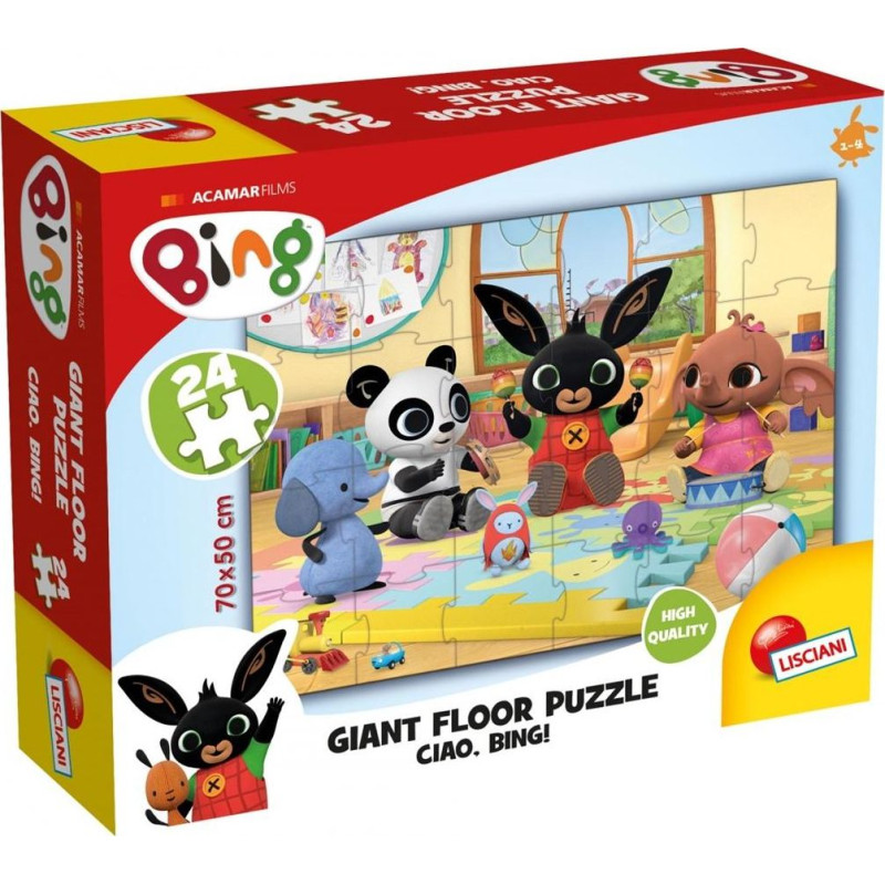 Lisciani Bing Huge floor puzzle 24 elements Hello!