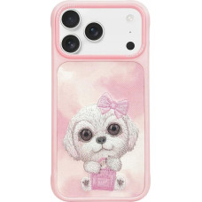 Nimmy Etui Nimmy Big Eyed Pet 2.0 Dog do iPhone 17 różowy