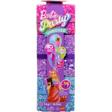 Mattel Barbie Barbie Party Unboxed Barbie Glam Party Series - red doll