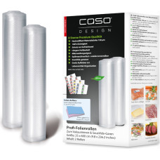 Caso | Foil Roll | 01225 | 2 | Dimensions (W x L) 25x600 cm | Transparent