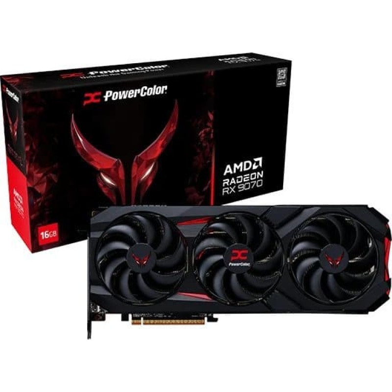 Powercolor Karta graficzna POWERCOLOR Red Devil Radeon RX 9070 16GB GDDR6 (RX9070 16G-E/OC)