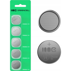 Green Cell 5x bateria Litowa CR2025 CR 2025 3V 160mAh Greencell bateria guzikowa pastylkowa Blister