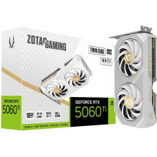 Zotac GeForce RTX 5060 Ti Twin Edge OC 16GB White Edition, graphics card DLSS 4, 3x DisplayPort, 1x HDMI 2.1
