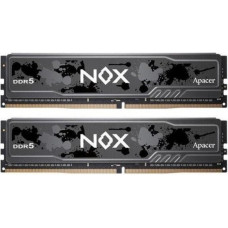 Apacer Pamięć DDR5 Apacer NOX 32GB (2x16GB) 5200MHz CL40 1,25V Black