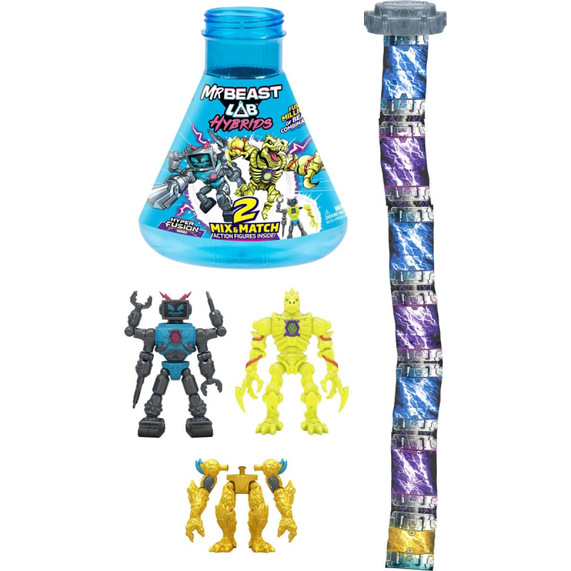 Moose Toys MrBeast Lab Hybrids 2 Pack (Multipack) - AST 2, toy figure assorted item