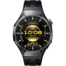 Huawei WATCH GT6 PRO 3,73 cm (1.47") AMOLED 46 mm Skaitmeninis 466 x 466 pikseliai Lietimui jautrus ekranas Juoda GPS (palydovinis)