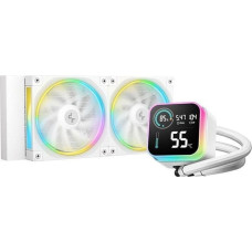 Deepcool LQ240 WH, water cooling, white