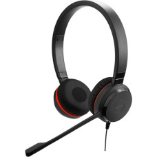 Jabra Evolve 20 SE, Headset black, UC, USB-C and USB-A, Stereo