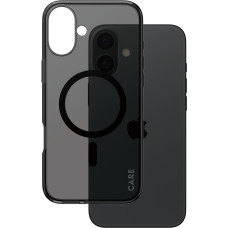 Panzerglass CARE by &reg; Flagship Case Smokey Urban Combat w. Black MagSafe iPhone 16 Plus mobiliojo telefono dėklas Juoda