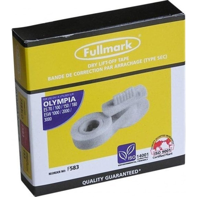 Fullmark Taśma korekcyjna Gr. 143, lift off, pakowany po 6szt., cena za 1 sztukę, F