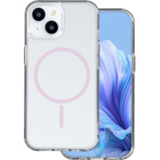 Telforceone Nakładka Anti Shock Thin Mag do iPhone 15 6,1" r&oacute;żowa