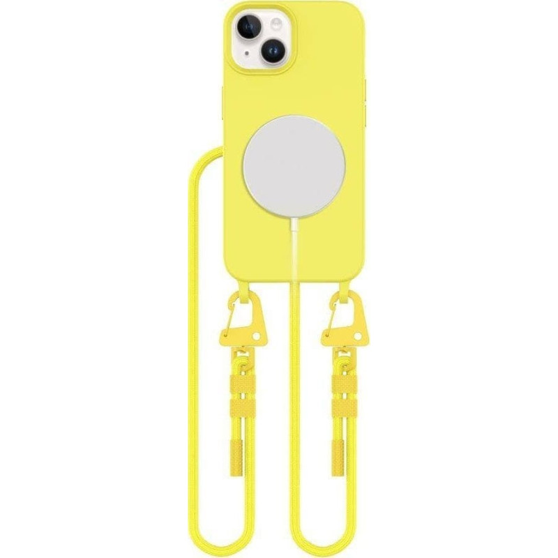 Tech-Protect Etui IPHONE 15 Tech-Protect Magnecklace MagSafe Canary ż&oacute;łte