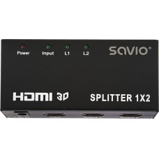 Savio Splitter HDMI for 2 receivers (SAVIO CL-42)