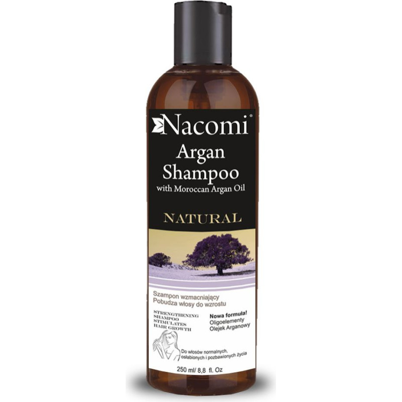 Nacomi 250ml Argan oil shampoo