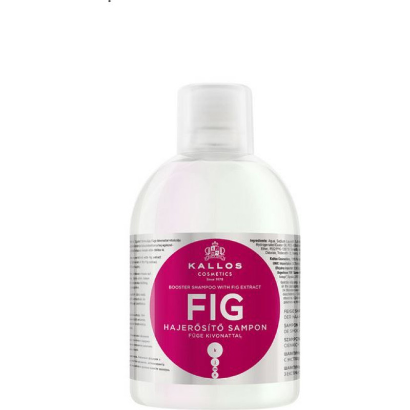 Kallos KJMN Hair shampoo with FIG 1000 ml extract