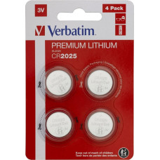 Verbatim Battery CR2025 4 pcs.