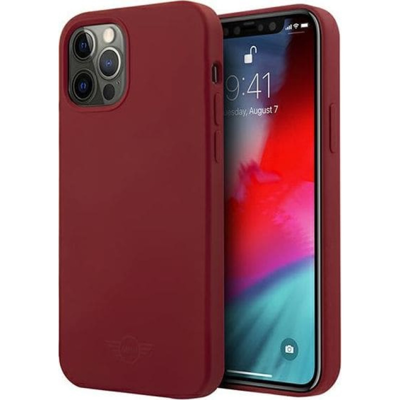 Mini Mini MIHCP12LSLTRE iPhone 12 Pro Max 6.7" red/red hard case Silicone Tone On Tone