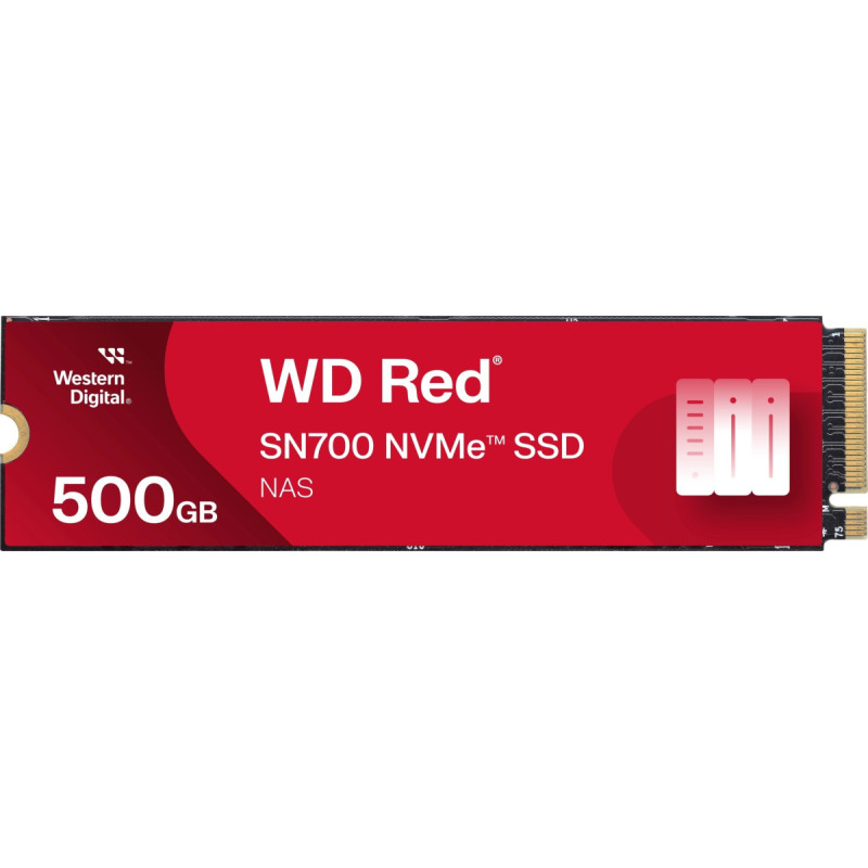 Western Digital SSD WD Red SN700 500GB M.2 2280 PCI-E x4 Gen3 NVMe (WDS500G1R0C)