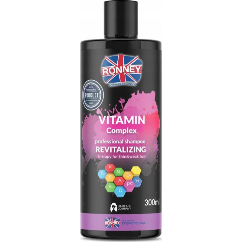 Ronney Vitamin Complex Professional Shampoo Revitalizing revitalizing hair shampoo with vitamin complex 300ml