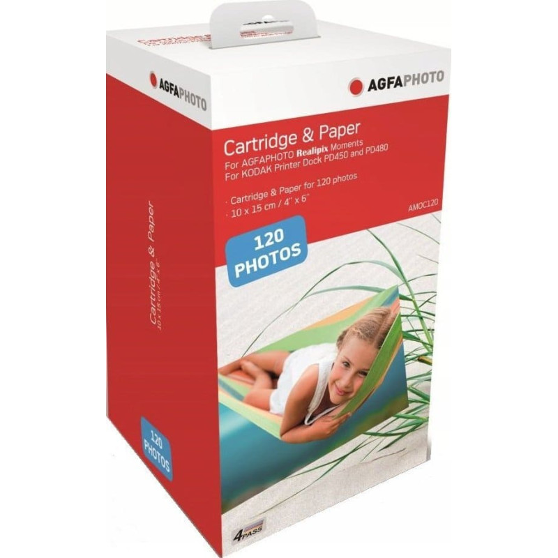 Agfaphoto AGFA printer paper 10x15 Realipix 120 pcs / AMOC120