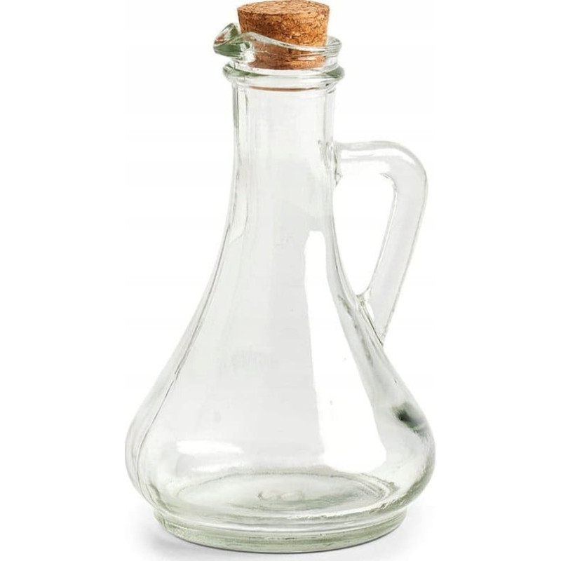 Zeller Szklany dozownik do oliwy lub octu z korkiem, 270 ml