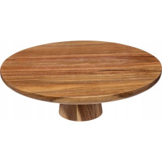Secret De Gourmet Drewniana patera na tort, akacja, Ø 28 cm