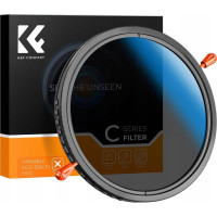 K&F Concept Filtr Kf Filtr Hybrydowy K&F Concept 2w1 CPL + PEŁNY SZARY ND2-ND32 na 72 mm 72mm / KF01.2601