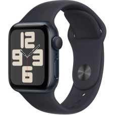 Apple Smartwatch Apple Watch SE GPS + Cellular 40mm Midnight Alu Sport S/M Granatowy  (MXGC3ET/A)