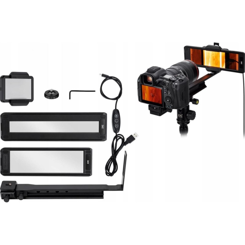 JJC Skaner LED Negatyw&oacute;w Slajd&oacute;w Film&oacute;w 135 120 mm 35mm 135mm 120mm na JPG / FDA-S2