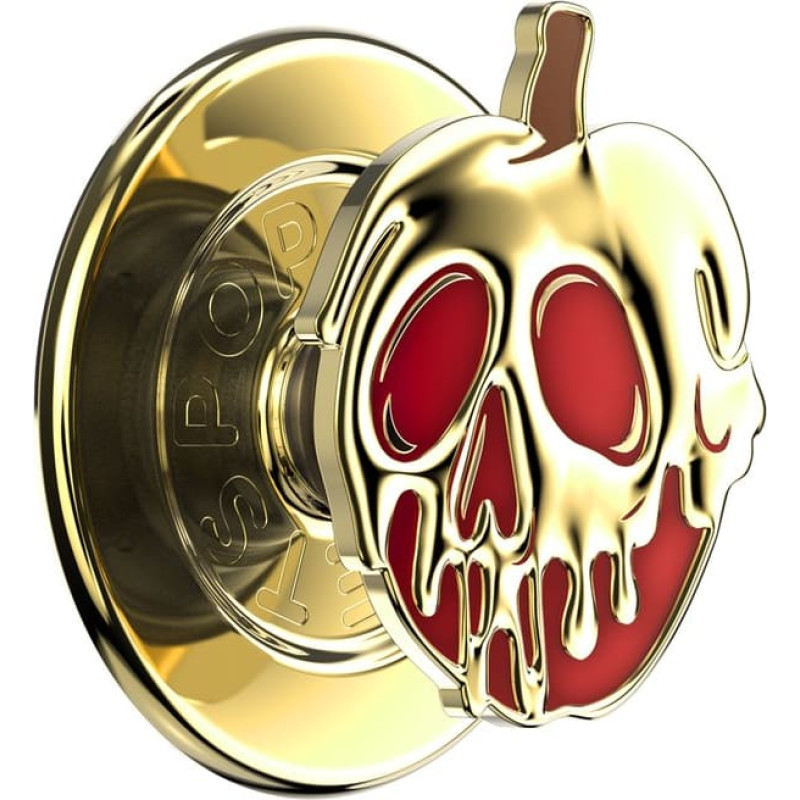 Popsockets Uchwyt i podstawka do telefonu           Popsockets Round Disney Enamel Poison Apple MagSafe złoty 114075