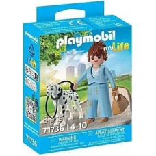 Playmobil My Life 71736 Kobieta z dalmatyńczykiem
