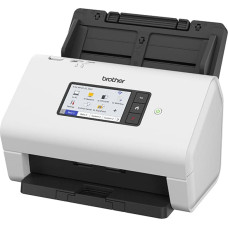 Brother ADS-4900W Automatinio dokumentų tiekimo + atskirų lapų tiekimo skaitytuvas 600 x 600 DPI A4 Juoda, Balta