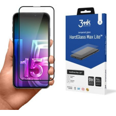 3MK Glass HardGlass Max Lite Black iPhone 15 Pro Max