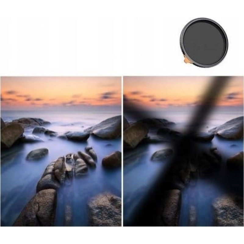 K&F Concept Filtr Kf Filtr Nd Szary Regulowany Nd2-nd32 82mm True Color Mrc Nano X K&f Nd 2-32 / Kf01.2161