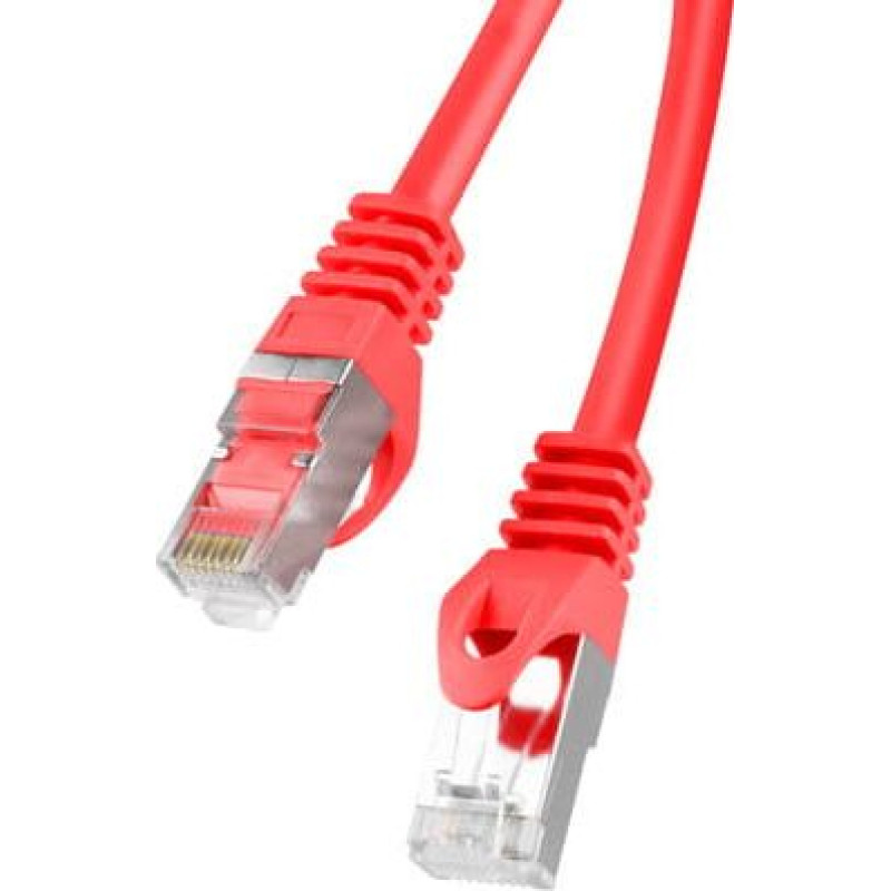 Lanberg PATCHCORD CAT.6 FTP 0.5M Red FLUKE PASSED LANBERG