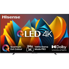 Hisense 100E7NQ televizorius 2,54 m (100") 4K Ultra HD Smart TV „Wi-Fi“ Pilka 400 cd/m²