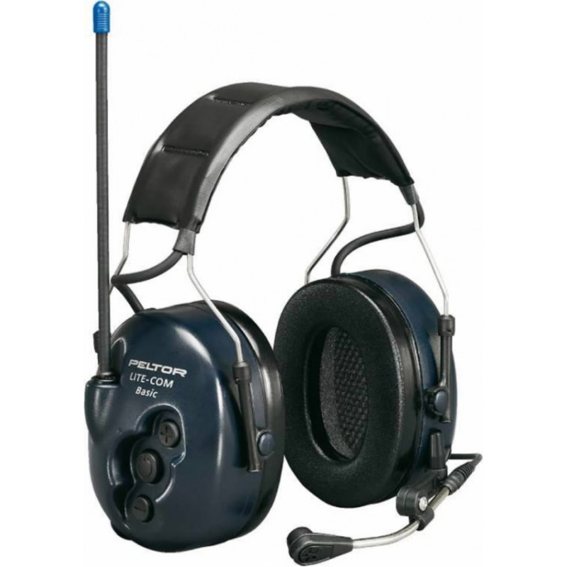 3M Lite-Com, PMR 446 ausinės su ryšio įranga, 32 dB XH001680434, 3M