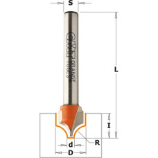 CMT Freza HM S=8 D=10 R=5, CMT