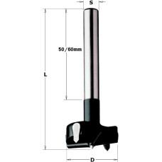 CMT Grąžtas lankstams HM D=20x90 S=10x60 RH, CMT