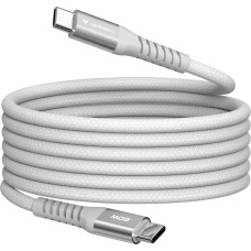 Neutralle Verbatim USB kabel USB C (M) - USB C (M), 60W, 1.2m, magnetyczny, szary, box, 31850