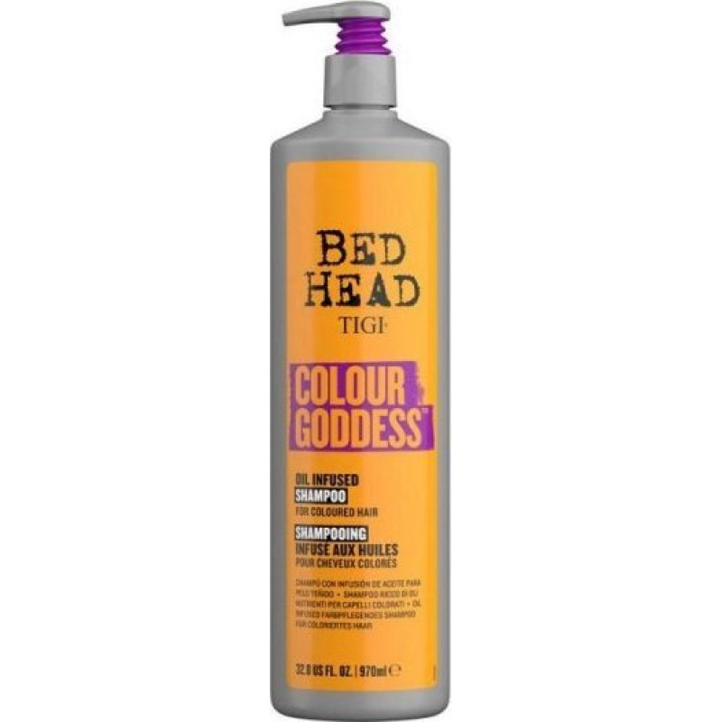 Tigi Szampon do włosów farbowanych Be Head Tigi Bed Head Colour Goddess Oil Infused (970 ml)