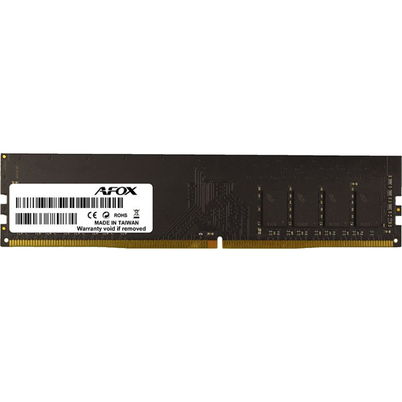 Afox Pamięć AFOX DDR4, 16 GB, 2400MHz, CL17 (AFLD416ES1P)