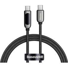 Baseus USB cable Baseus USB-C - USB-C 1 m Black (BSU2773BLK)